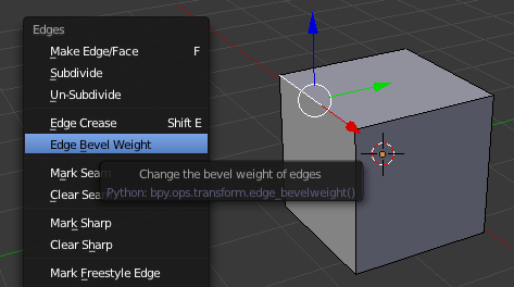 Set weight with cursor