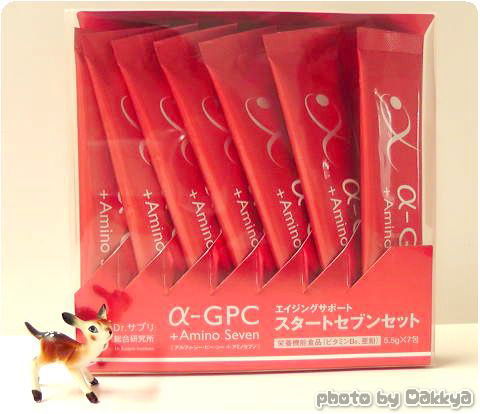 Ｄｒ．サプリのα-GPC+Amino Seven 500円モニター