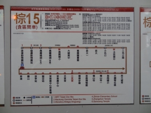 台湾放浪記～地下鉄に乗って、バスに乗ろう！行き先は「猫空の邀月茶坊」