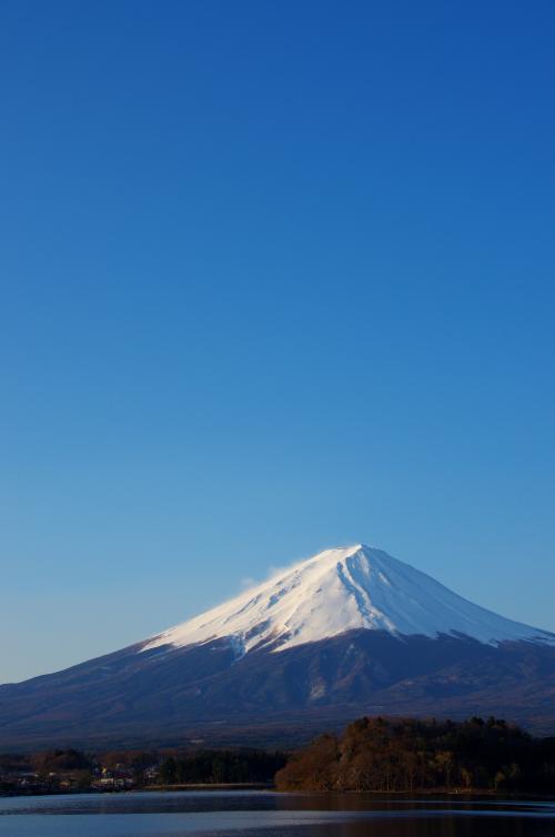河口湖からの富士山02