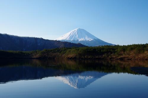 西湖からの富士山01