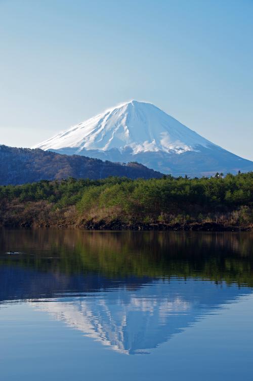 西湖からの富士山02