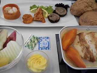 JAL098便の機内食